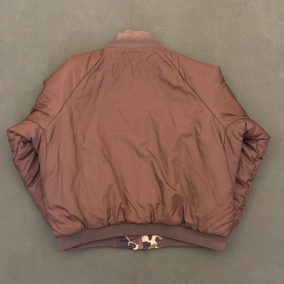 Vintage Columbia Sportswear Duck Camo Reversible Shotgun Bomber Jacket - Picture 12 of 12
